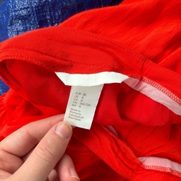 H&M orange skirt size us 8 - Picture 5 of 5